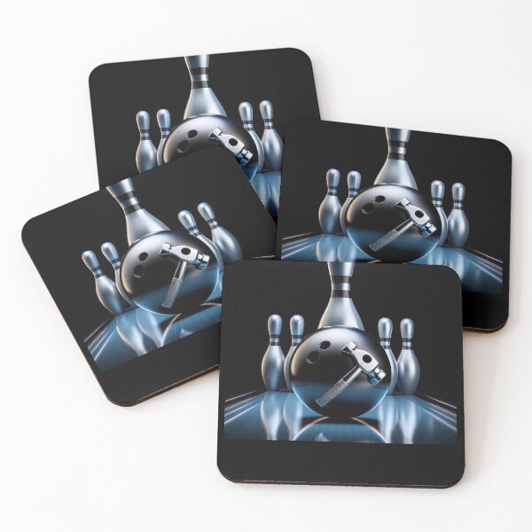Item preview, Hammer Bowling Vintage Retro Design - Ideal for Products designed and sold by Gatsbird Design.