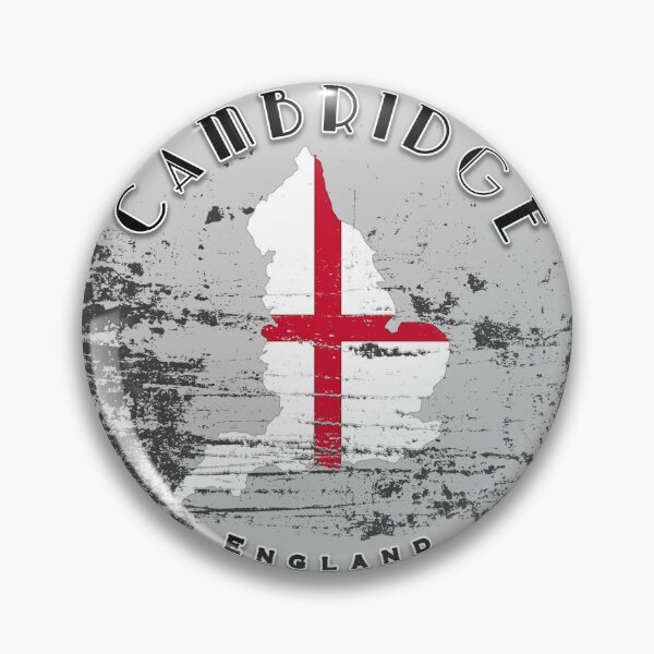 Artikelvorschau, Cambridge England Worn Flag entworfen und verkauft von TravelPenguin.