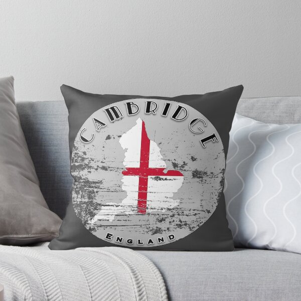 Item preview, Cambridge England Worn Flag designed and sold by TravelPenguin.