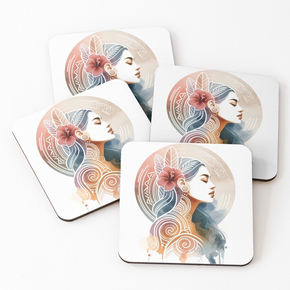 Item preview, Coasters (Set of 4) designed and sold by Sienna Hamilton-Katene.