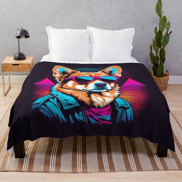 Item preview, Dog with glasses the furry protagonist who turns the park routine into a narrative of stylish adventures, with each trail being a chapter of elegance designed and sold by Pulsant Paintings.
