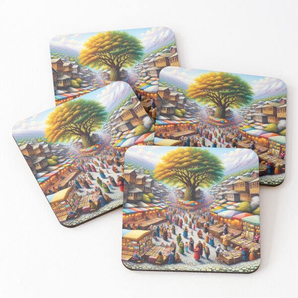 Item preview, Village Market designed and sold by Random Designs.