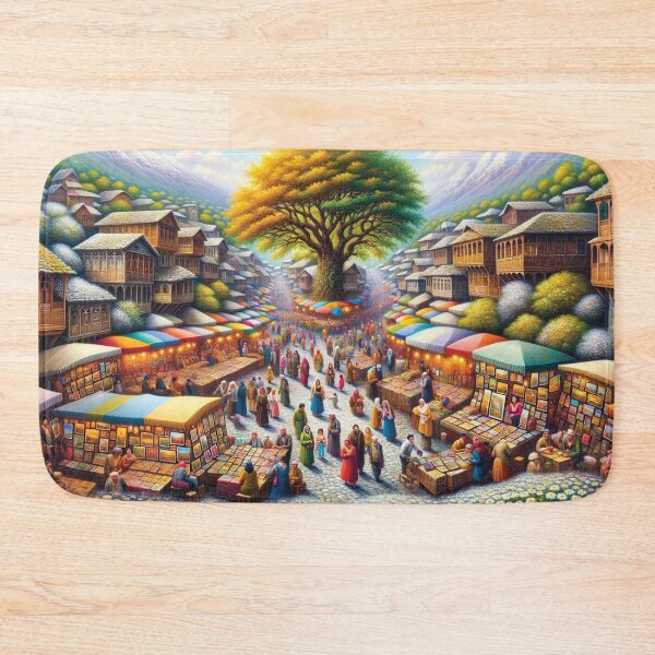 Item preview, Village Market designed and sold by Random Designs.