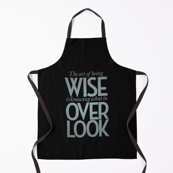 Item preview, The art of being wise is knowing what to overlook. v.3 designed and sold by x1brett.
