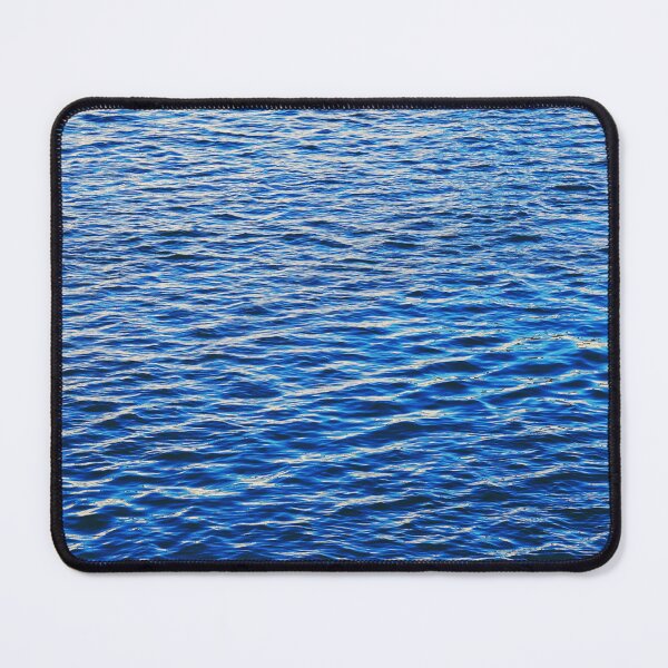 Item preview, Waving Water Surface - Simple Blue River  designed and sold by CarolinaReina.