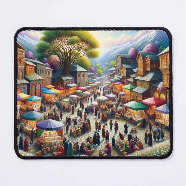 Item preview, Bustling Village market designed and sold by Random Designs.