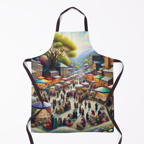 Item preview, Bustling Village market designed and sold by Random Designs.