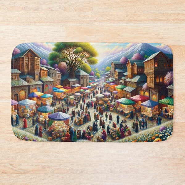 Item preview, Bustling Village market designed and sold by Random Designs.