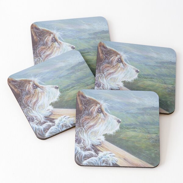 Item preview, Terrier on the Lookout  designed and sold by Amanda Roussos.