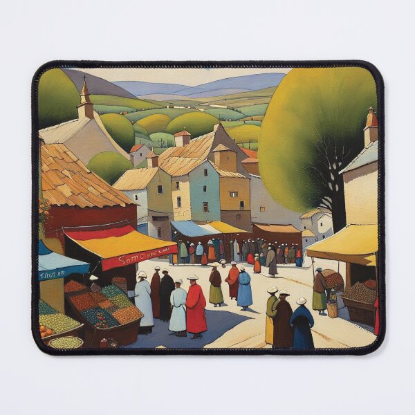 Item preview, crowded market village designed and sold by Random Designs.