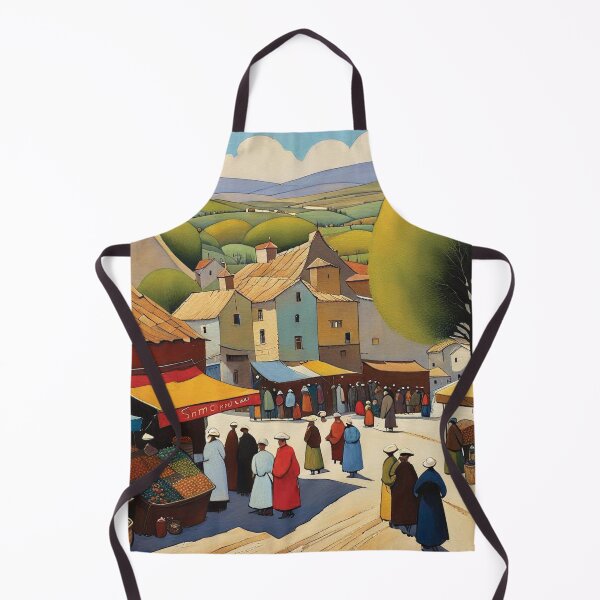 Item preview, crowded market village designed and sold by Random Designs.