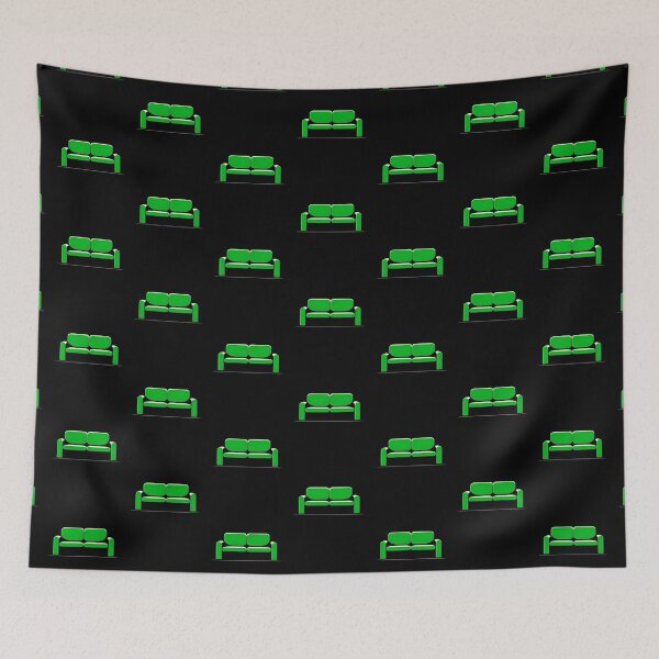 Item preview, Green Sofa: Modern and Stylish Home Decor Print designed and sold by Gatsbird Design.