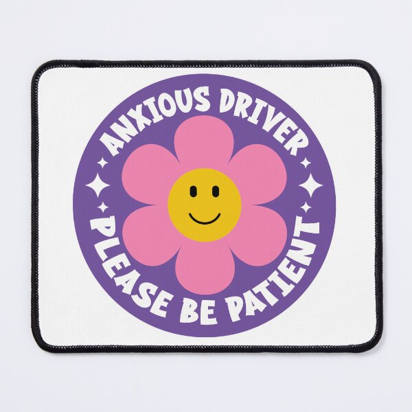 Item preview, Anxious Driver Please Be Patient bumper designed and sold by BUMPER-STICKERS.