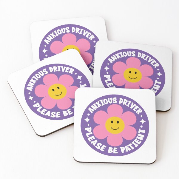 Item preview, Conductor ansioso, tenga paciencia designed and sold by BUMPER-STICKERS.