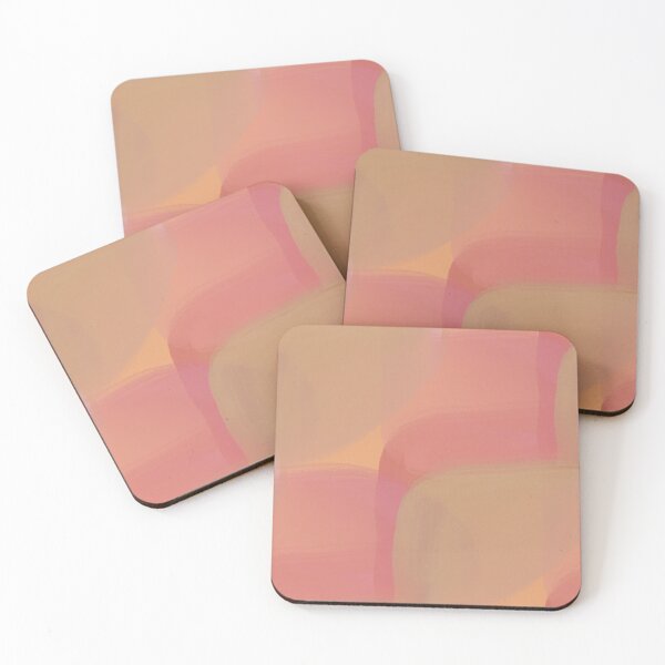 Item preview, Abstract Pastel Orange Summer pattern designed and sold by Artistestella.