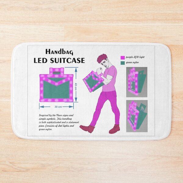 Item preview, Led suitcase drawing designed and sold by Petya-Angelova.