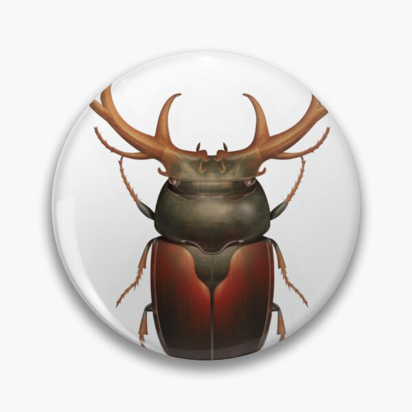 Item preview, deer beetle stiker designed and sold by zozquert.