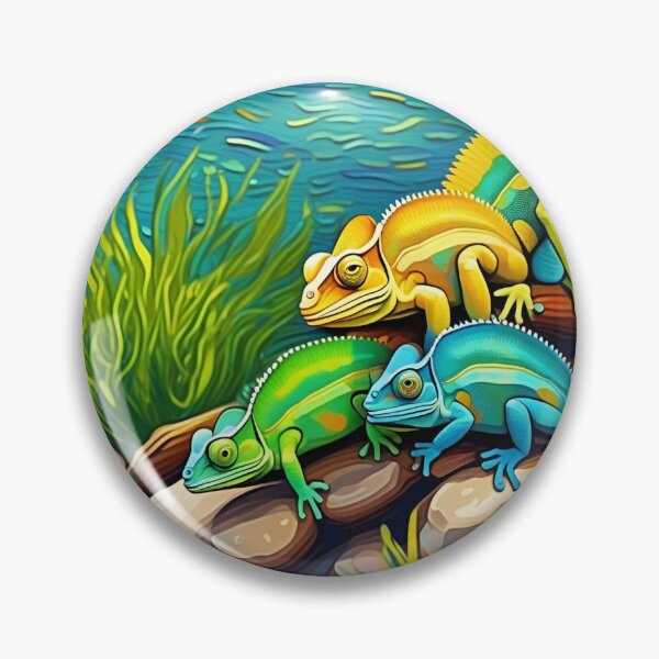 Item preview, Colorful Reptiles Animal on River Bend Zoo Pals designed and sold by sportsimpact.