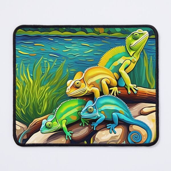 Item preview, Colorful Reptiles Animal on River Bend Zoo Pals designed and sold by sportsimpact.