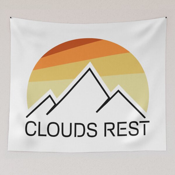 Item preview, Clouds Rest Mountain Yosemite Retro designed and sold by Esskay Designs.