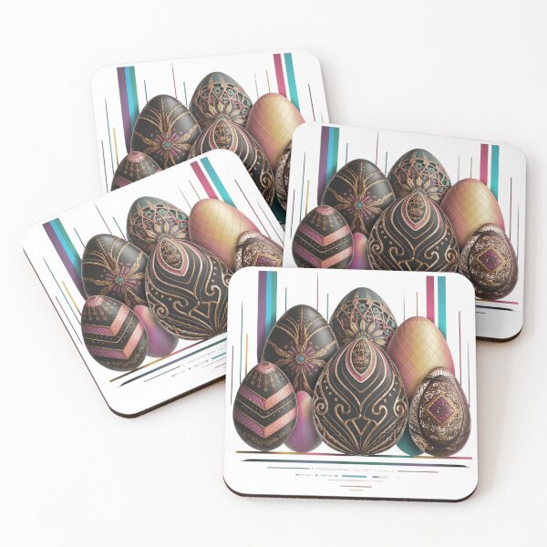 Item preview, Easter symbols, such as decorated eggs designed and sold by emaga.