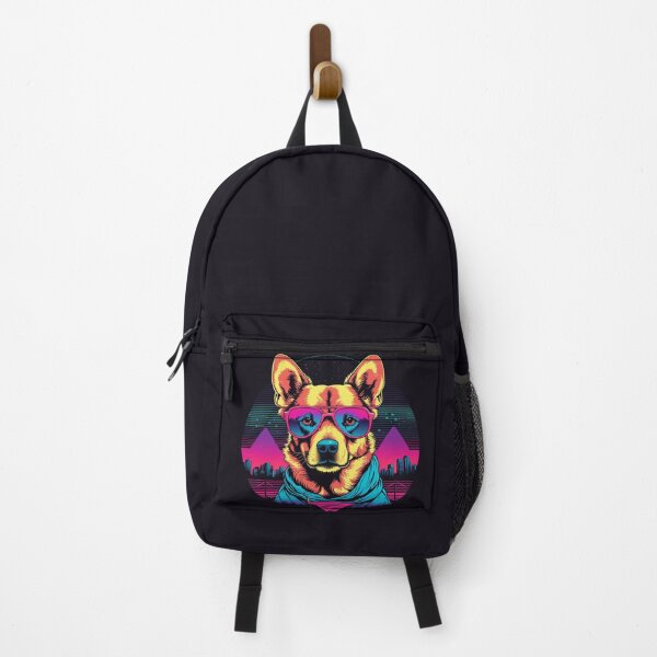Item preview, Dog with glasses the furry explorer who turns every park walk into a stylish journey, with curious gazes and lenses capturing every novelty designed and sold by Pulsant  Paintings.