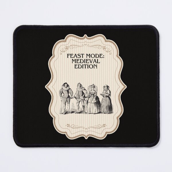 Item preview, Medieval Merriment: Feast Mode Vintage Frame Edition designed and sold by GorinART.