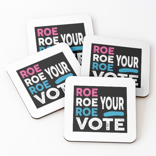 Item preview, roe roe roe your vote bumper car designed and sold by BUMPER-STICKERS.