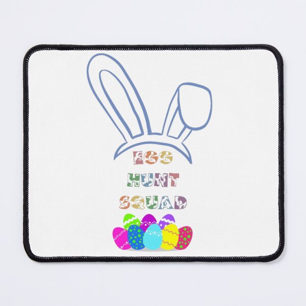 Item preview, Cute Blue Egg Hunt Squad Trendy Colorful Easter Gift Idea for Boys designed and sold by Vintage Eclectic Visuals.