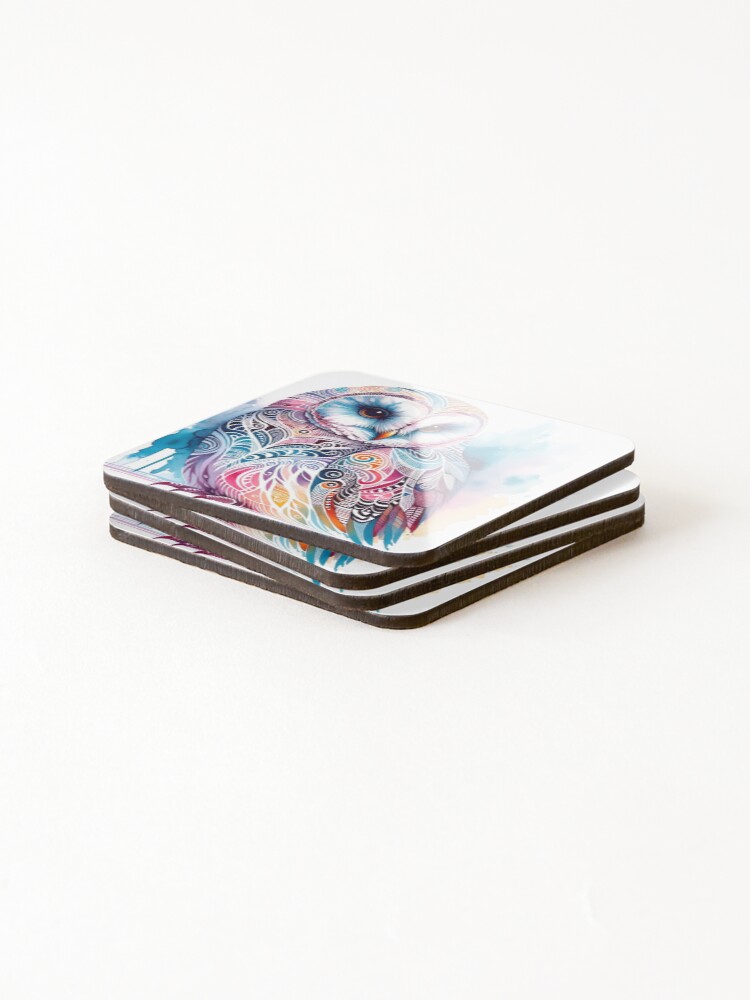 Thumbnail 4 of 5, Coasters (Set of 4), Vivid Insight designed and sold by NesianUnity.