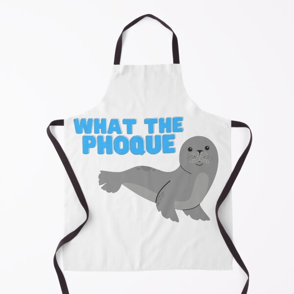 Item preview, What the Phoque! Pun-tastic design designed and sold by natasham.