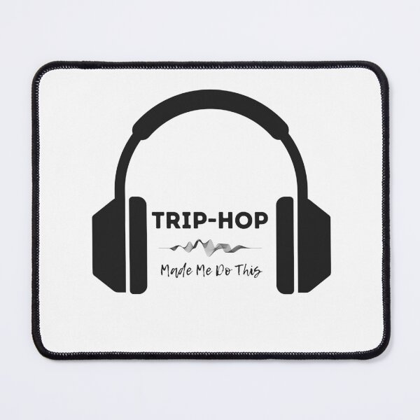 Item preview, Trip-hop Made Me Do This - gifts for alternative music fans, black designed and sold by alczar.