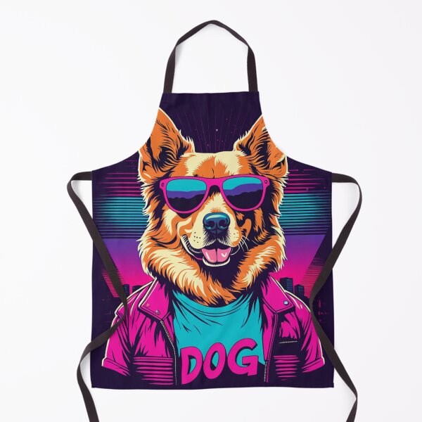 Item preview, Dog with glasses the silent confidant who turns shared secrets into moments of stylish companionship, with gazes that speak volumes designed and sold by Pulsant Paintings.