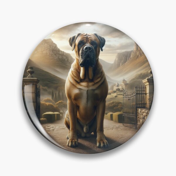 Item preview, Unyielding Vigilance: The Boerboel, Majestic Guardian designed and sold by ArtemioVisions.
