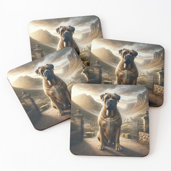 Item preview, Unyielding Vigilance: The Boerboel, Majestic Guardian designed and sold by ArtemioVisions.