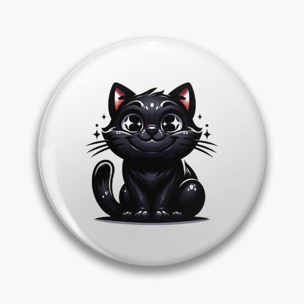 Item preview, Cute Black Cat designed and sold by Pattrenonly.