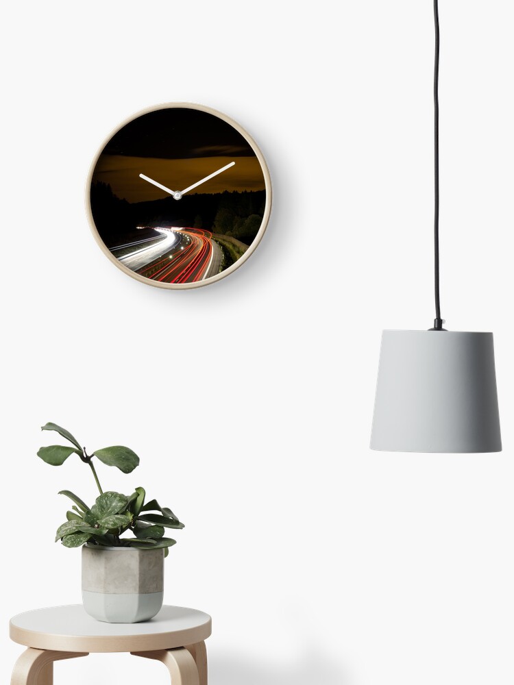 Thumbnail 1 of 4, Clock, Where are they going designed and sold by poetic.