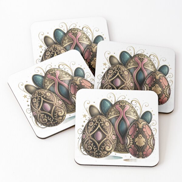 Item preview, Easter symbols, such as decorated eggs designed and sold by emaga.