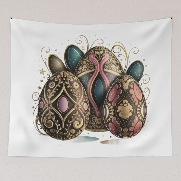 Item preview, Easter symbols, such as decorated eggs designed and sold by emaga.