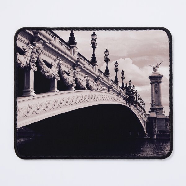 Item preview, Elegant Bridge in Paris - Historical Architecture in France designed and sold by CarolinaReina.