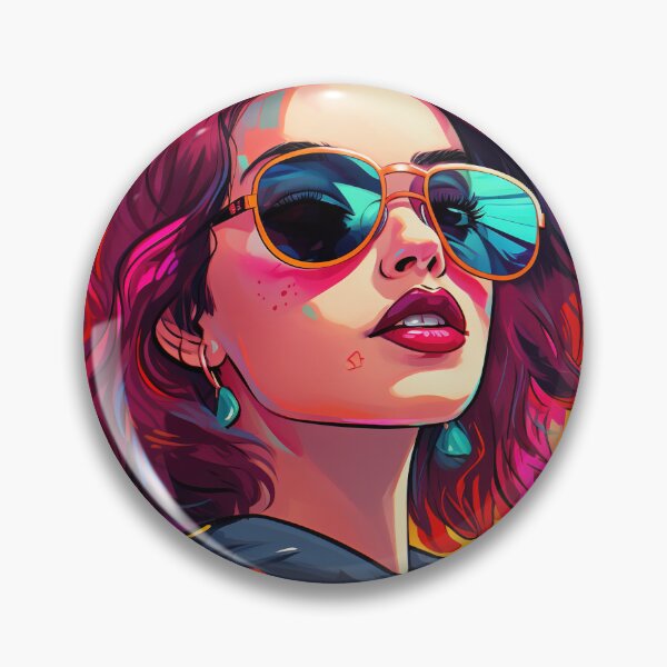 Item preview, Vintage Retro Neon Pop Art  designed and sold by thehollowbean.