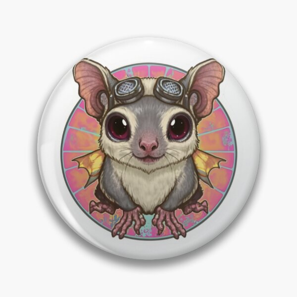 Item preview, The solarpunk Sugar Glider sticker designed and sold by spoo-art.