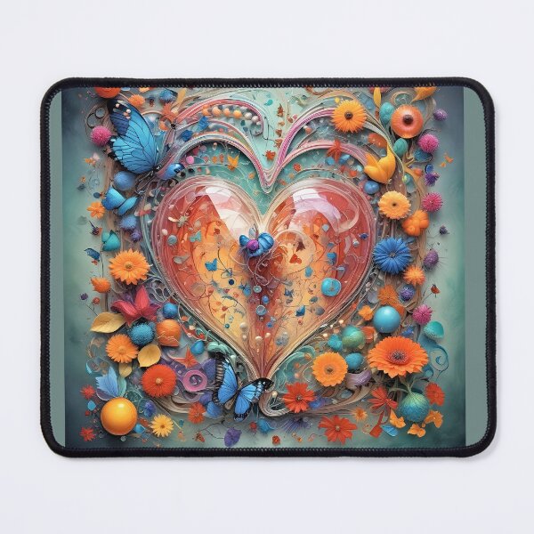 Item preview, Flower decorated Heart  designed and sold by bogfl.