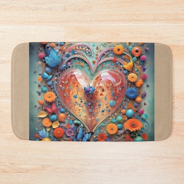 Item preview, Flower decorated Heart  designed and sold by bogfl.