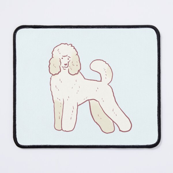 Item preview, Cute White poodle art designed and sold by Mayarart.