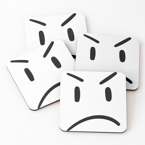 Item preview, Little bit angry face designed and sold by Pictures-Words.