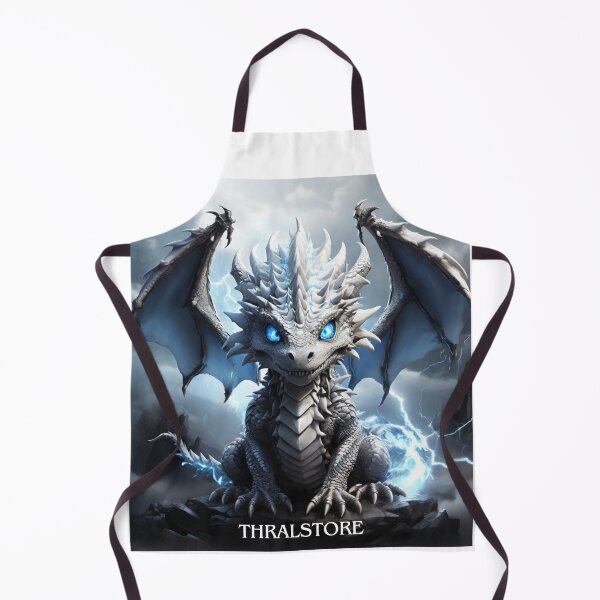Item preview, Lightning Baby White Dragon designed and sold by ThralStore.