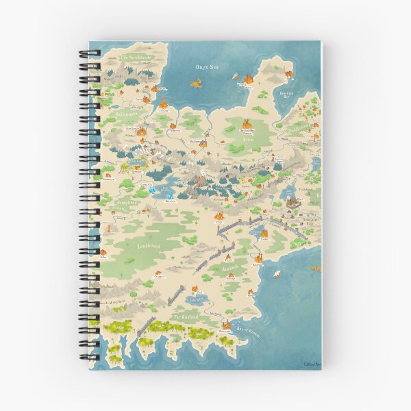 Item preview, Fighting Fantasy World The Old World continent designed and sold by QatlasMap Shop.