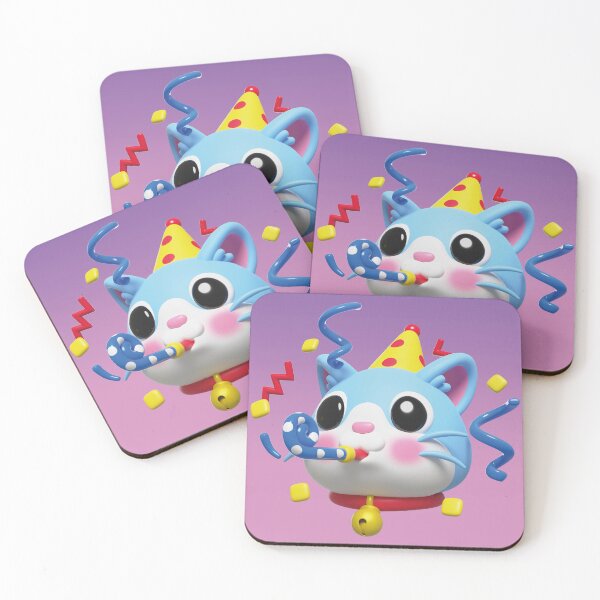 Item preview, funny party cat, 3D designed and sold by Mauswohn.