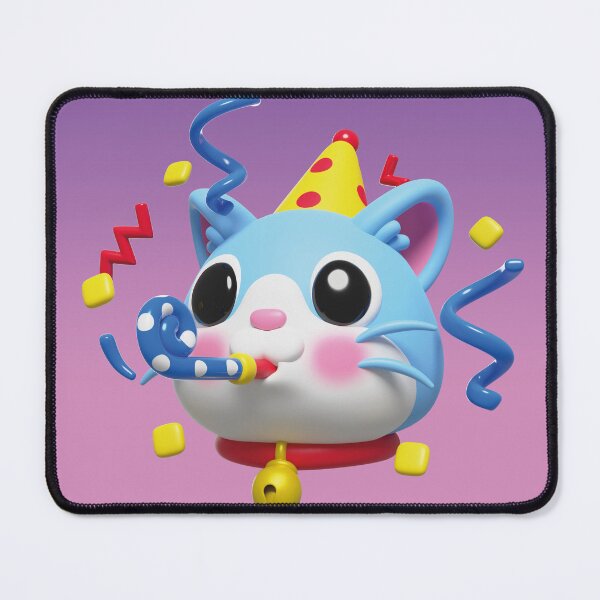 Item preview, funny party cat, 3D designed and sold by Mauswohn.